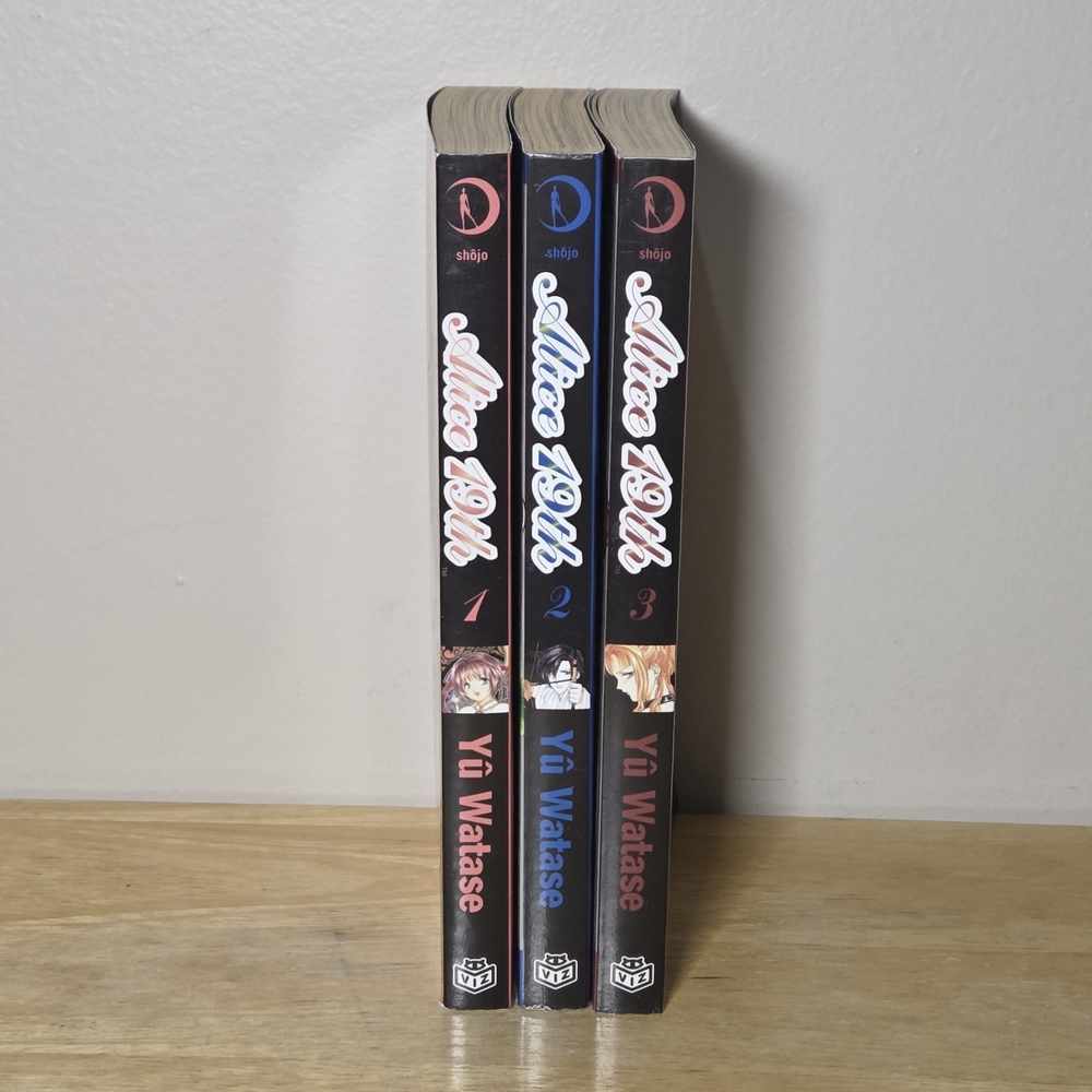 Alice 19th by Yuu Watase Volumes 1-3 Manga Books